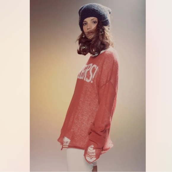 WildFox‎ Couture Cheers Lenon Sweater in Fox Fur Size XS - Picture 2 of 11